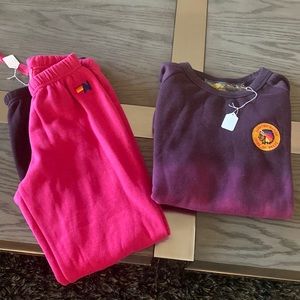 Aviator nation jogging set/new with tags never worn